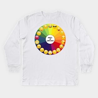 Wheel of Emotions Kids Long Sleeve T-Shirt